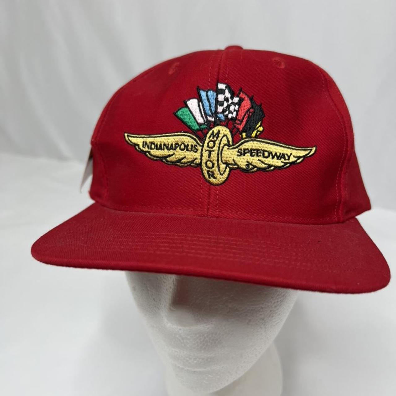 Vintage 1990s Indianapolis Motor Speedway SnapBack... - Depop