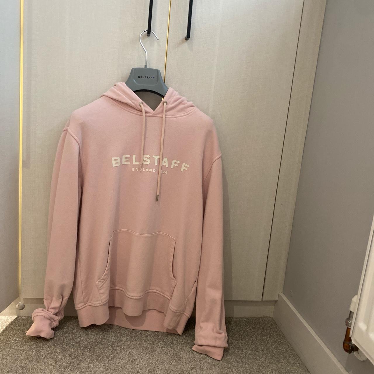 Pink belstaff hoodie sale