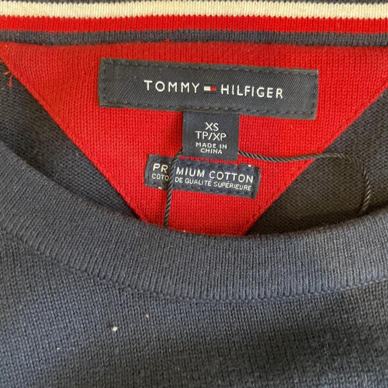 Tommy Hilfiger crew neck knitted... - Depop