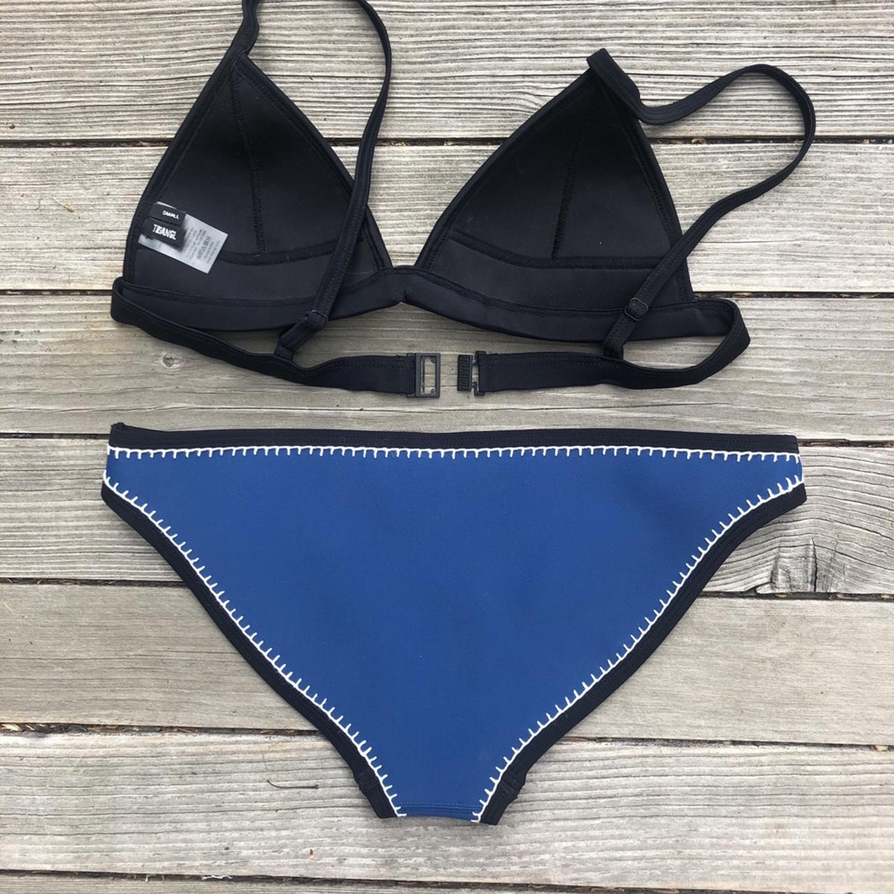 Triangl crochet stick bikini Size S DM me if you... - Depop