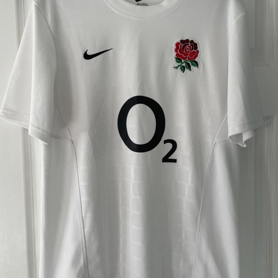 black nike england rugby shirt