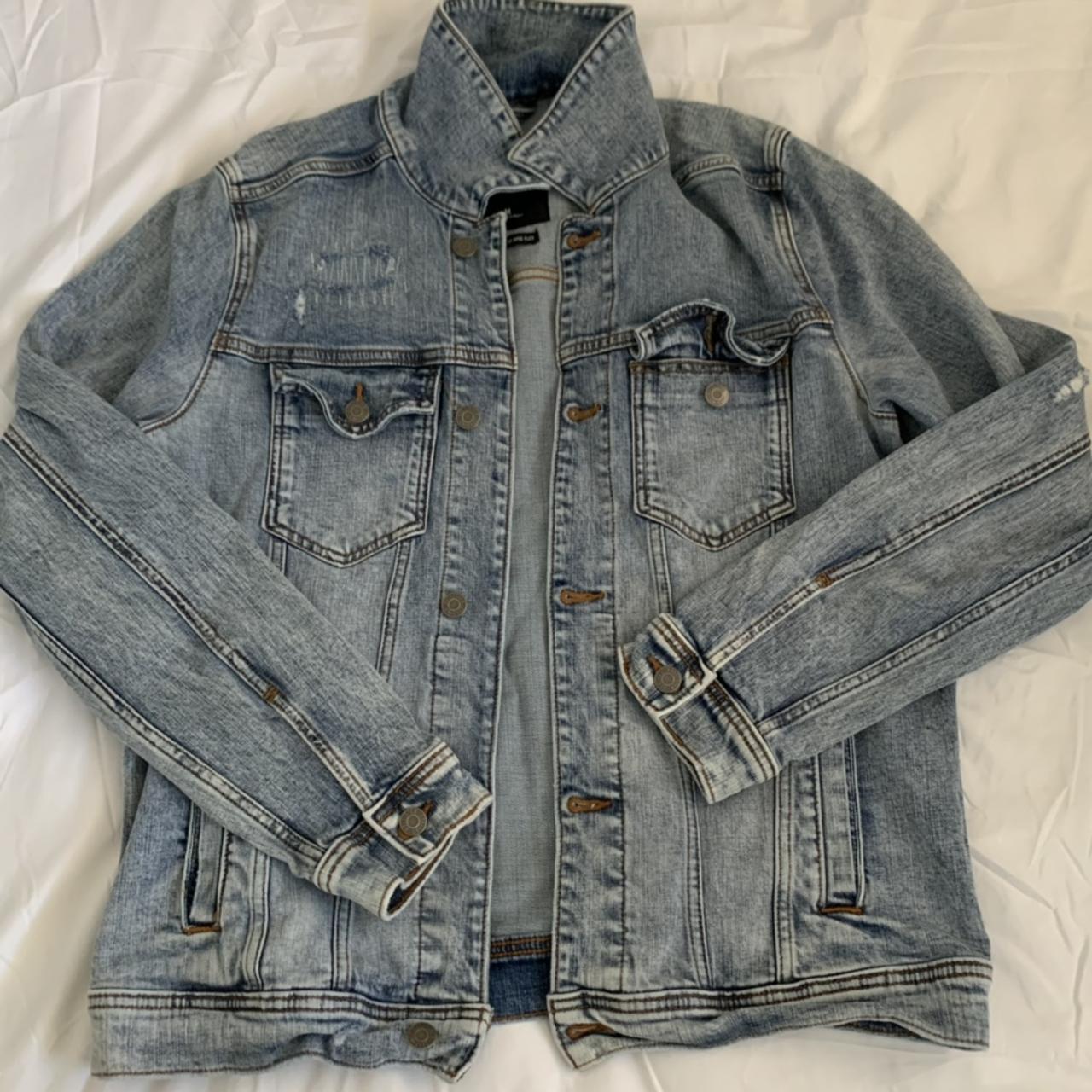 Vintage Jean jacket Original price $50 I think... - Depop