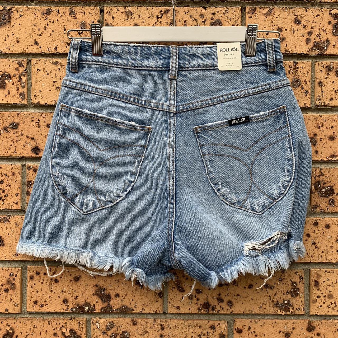 🐠 distressed denim shorts 🐠 ‘Dusters’ high waisted,... - Depop