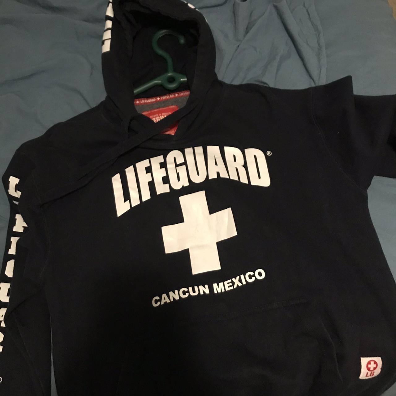 Navy Lifeguard hoodie - LIFEGUARD