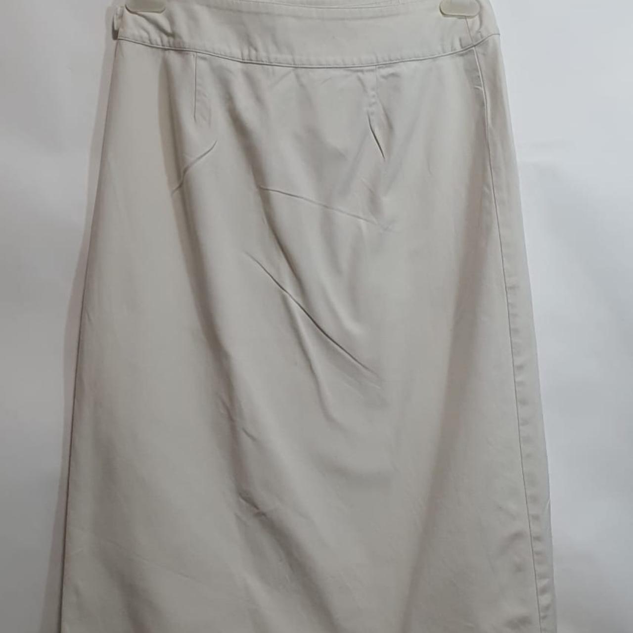 Talbots Women's White Skirt (2)