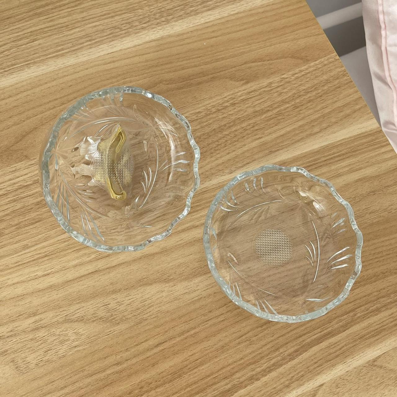 Vintage jewelry dish. Left tail of the bird is... Depop