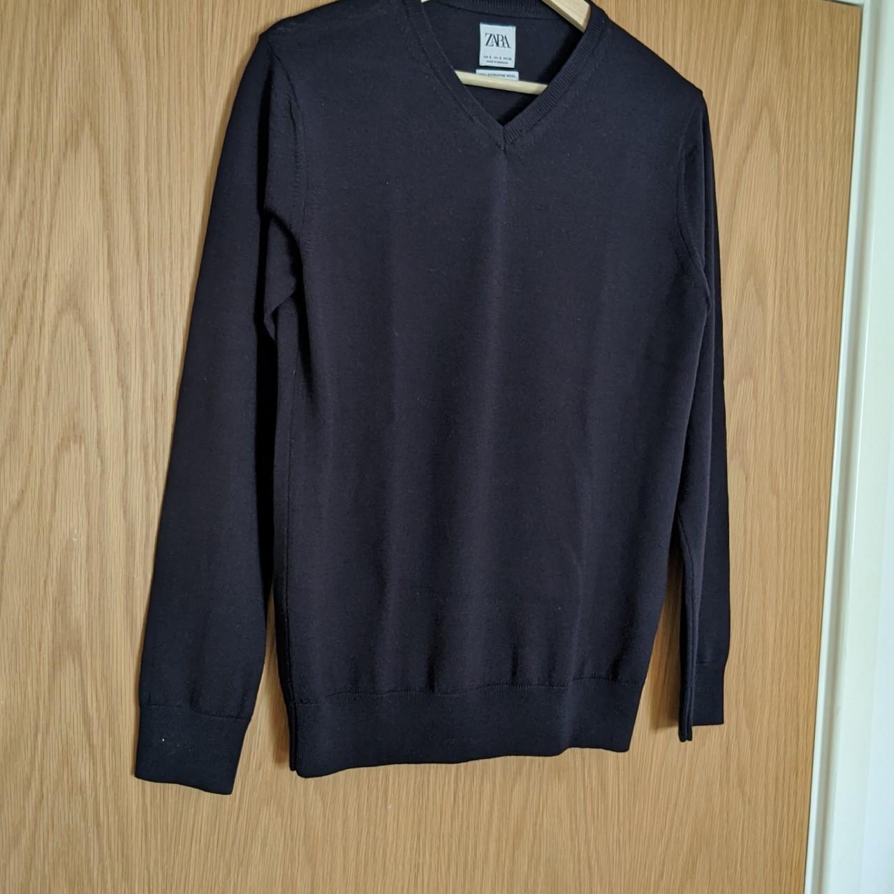 Zara Jumper 100% Extrafine Wool Ideal to wear over... - Depop