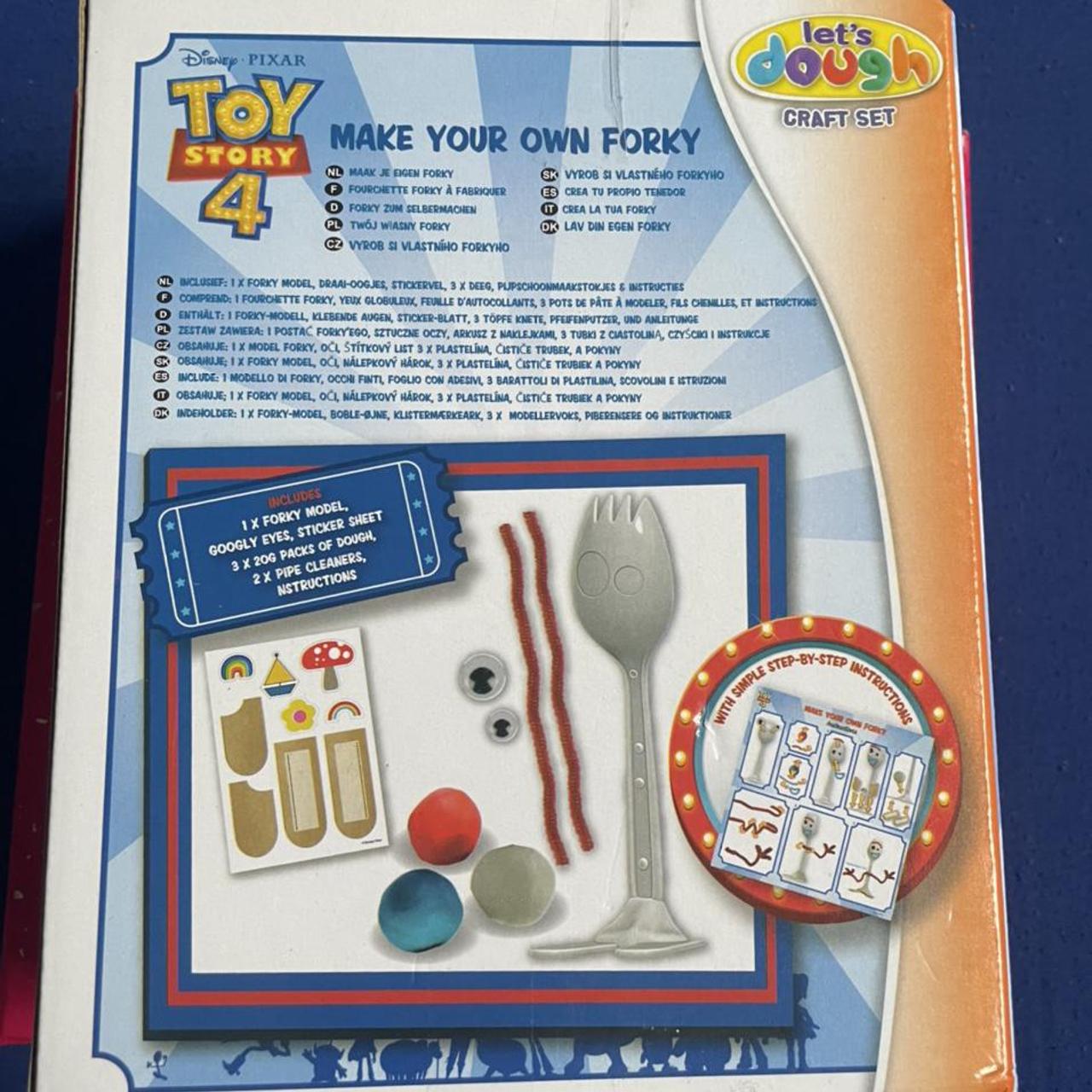 Disney Toy Story 4 Make Your Own Forky Kit Craft Pixar, buzz