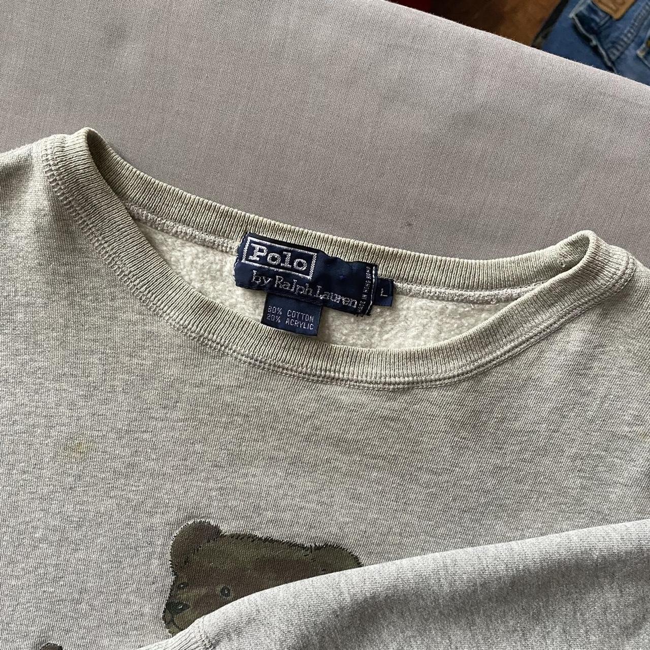 90s Polo Bear crewneck. From the early years of... - Depop