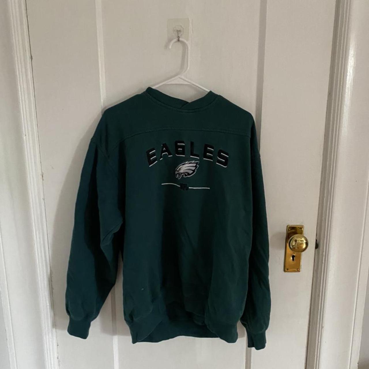 Philadelphia Eagles Crewneck, Soft, grey and new - Depop