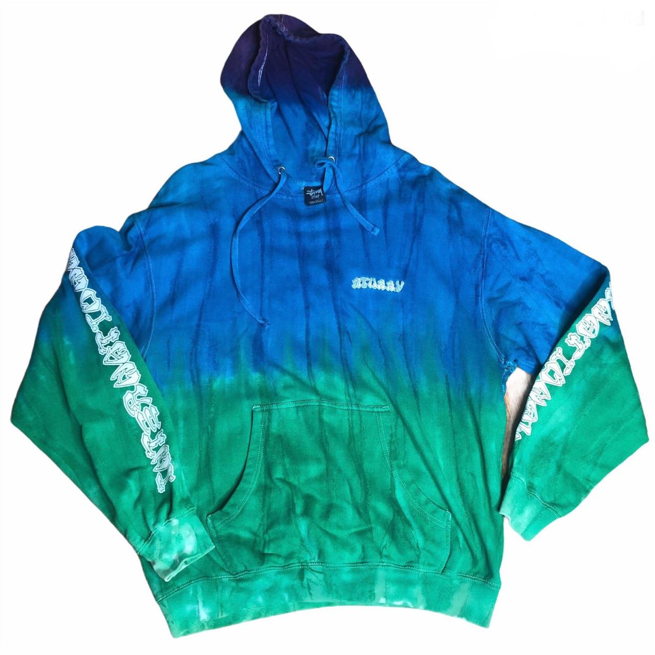 Stussy tie dye store hoodie