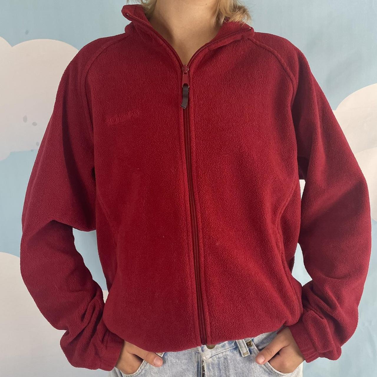 Columbia Sportswear Womens Red Jacket Depop 4843