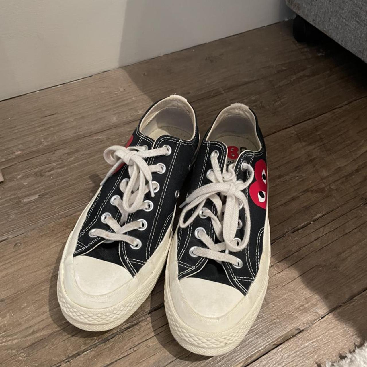 comme de garcon converse size 5