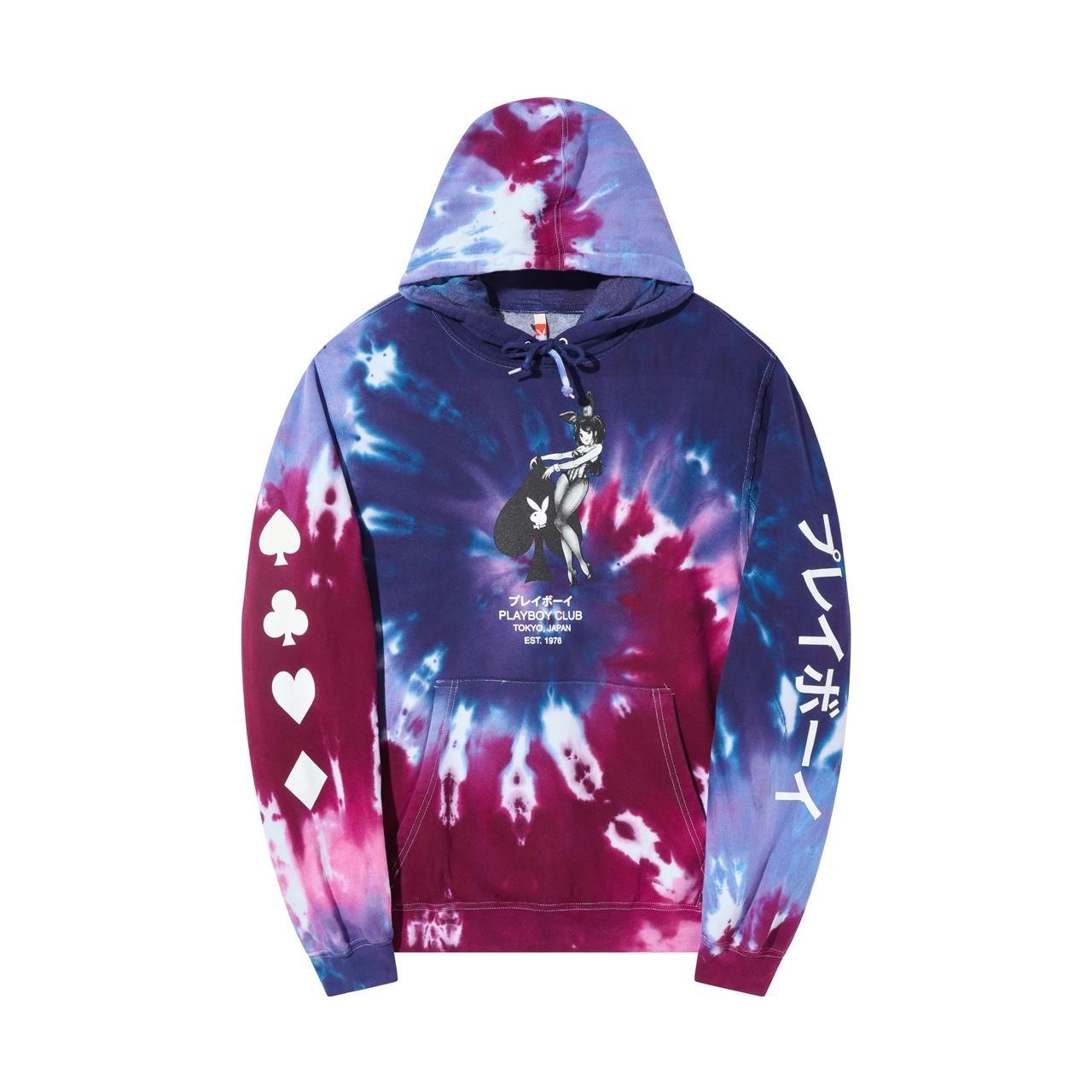 Playboy tie dye store hoodie