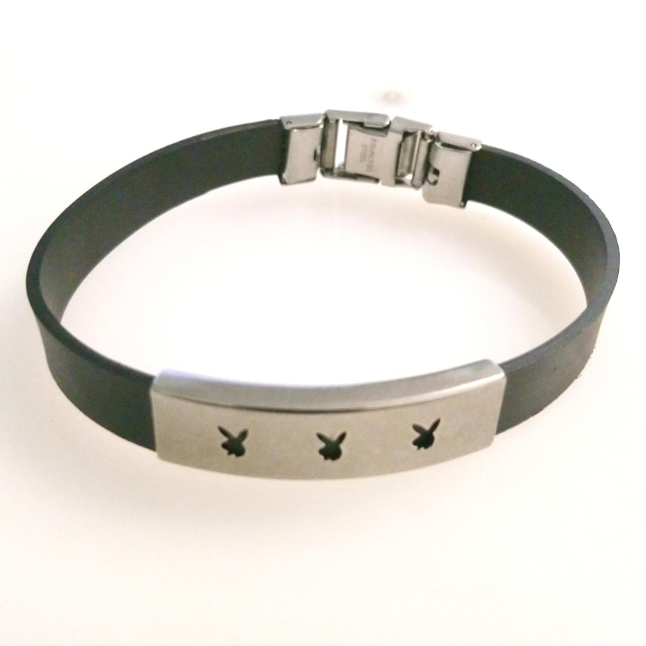 Playboy leather bracelet online