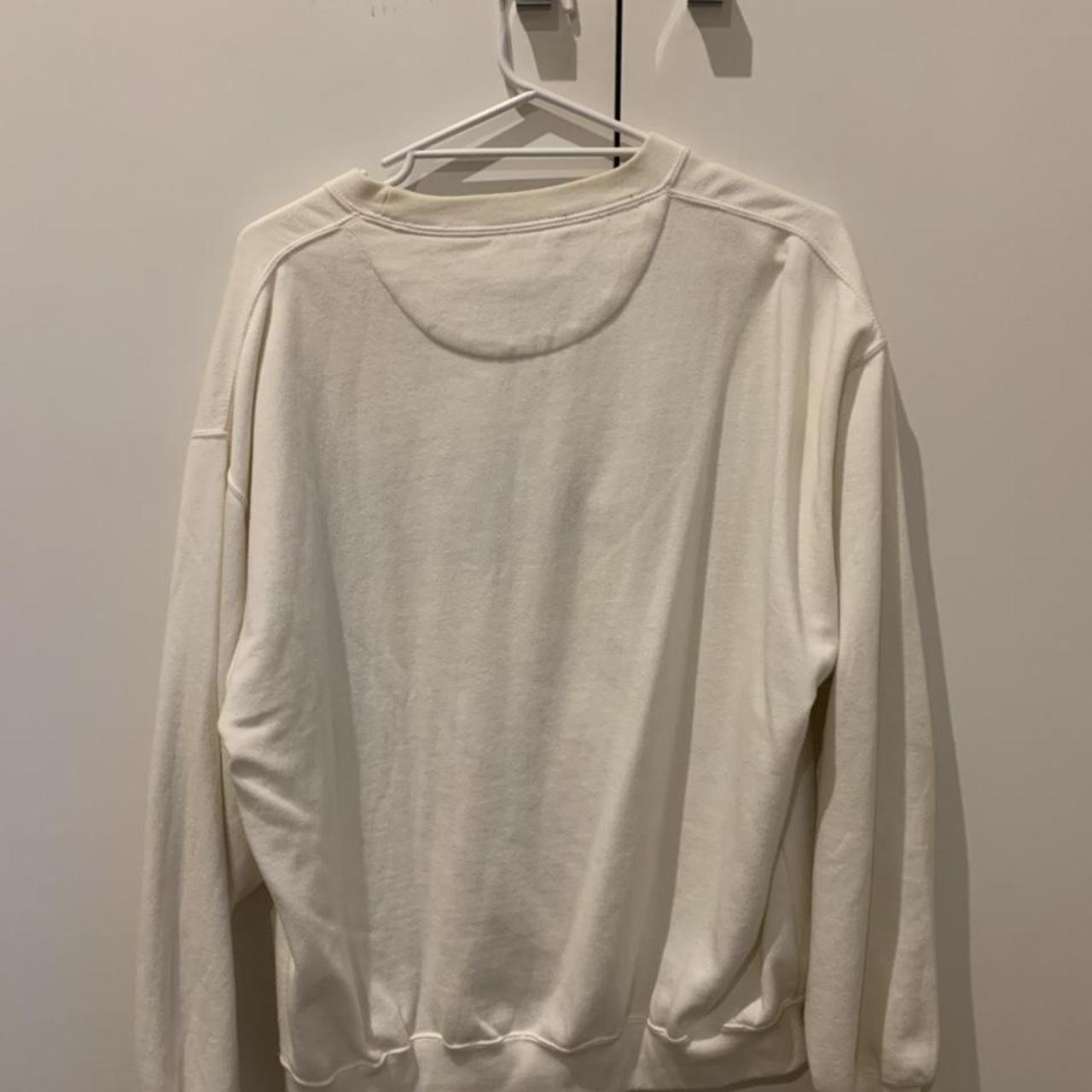 Ralph Lauren Men's White Sweatshirt | Depop