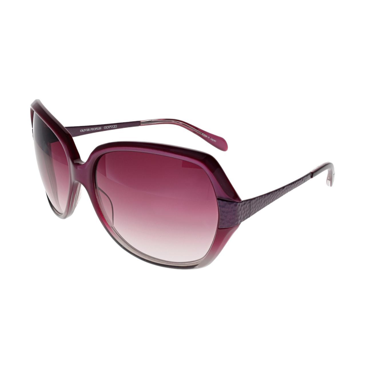Oliver Peoples Women's Burgundy and Purple Sunglasses