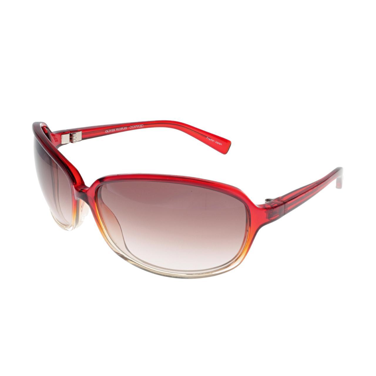 Oliver Peoples Women's Red and Brown Sunglasses