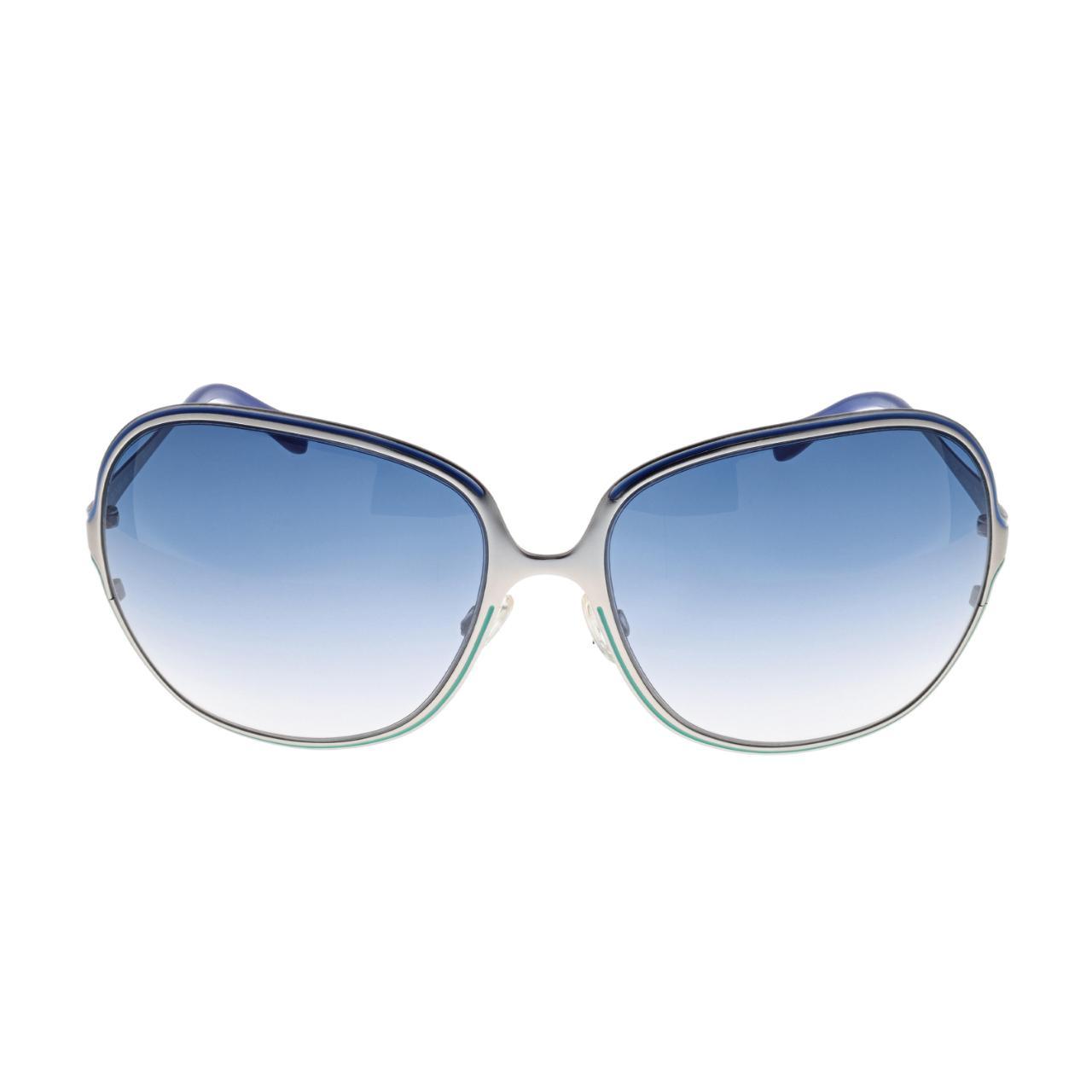 Oliver Peoples Women's Silver and Blue Sunglasses (2)