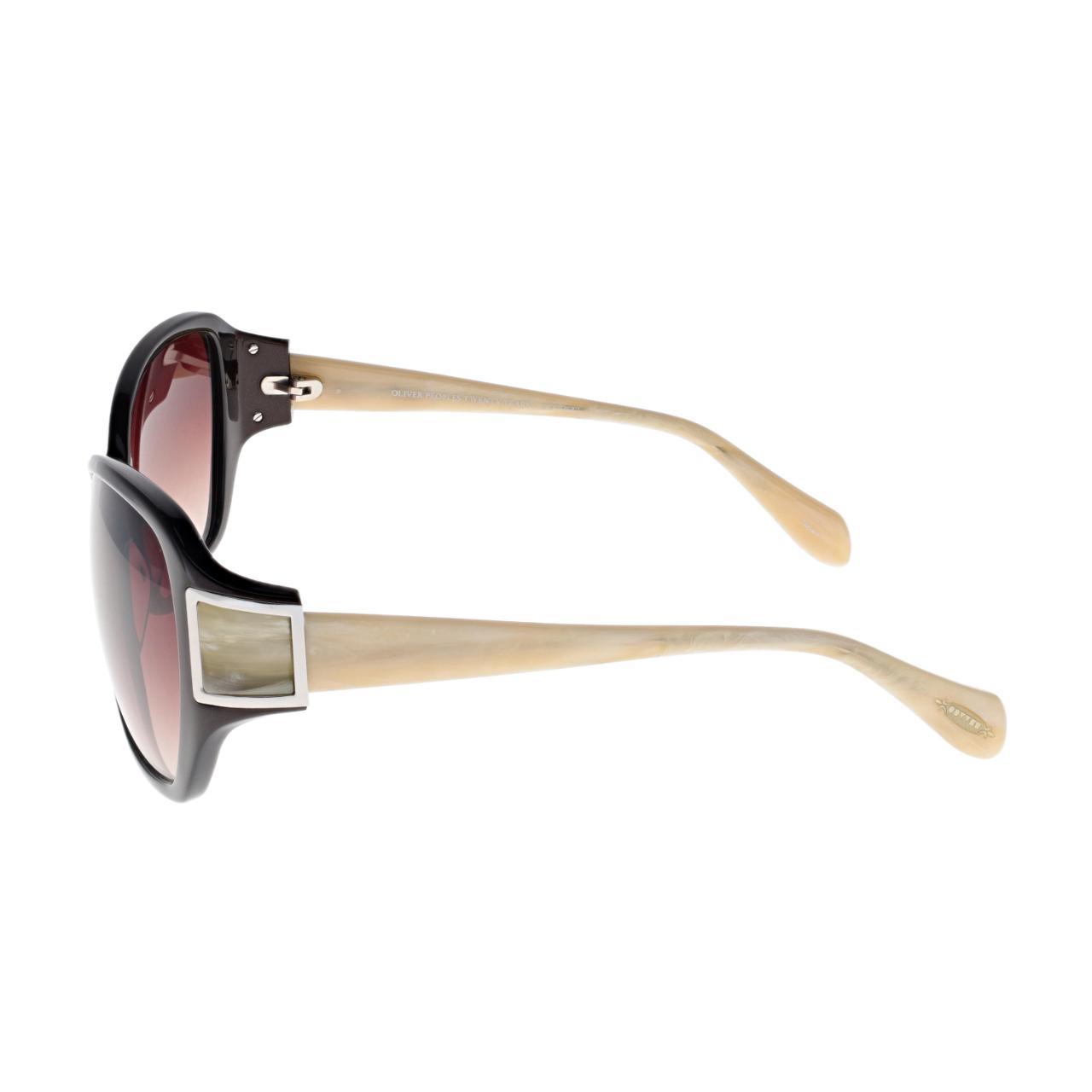 Oliver Peoples Women's Black and Cream Sunglasses (3)