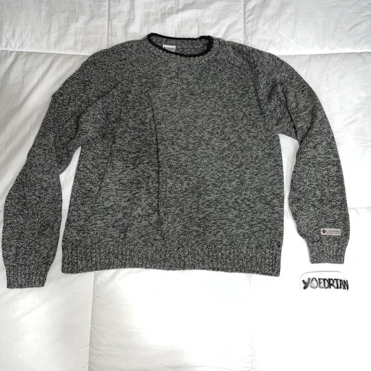 Columbia Knit Sweater - Depop