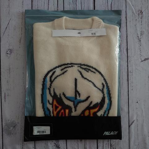Palace Multi Option Footie Jersey Blue - Size Large | Depop