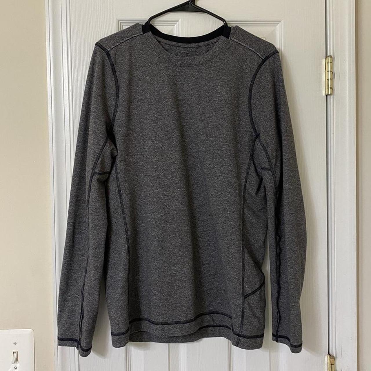 Lululemon Surge Half Zip Large half zip in heathered - Depop