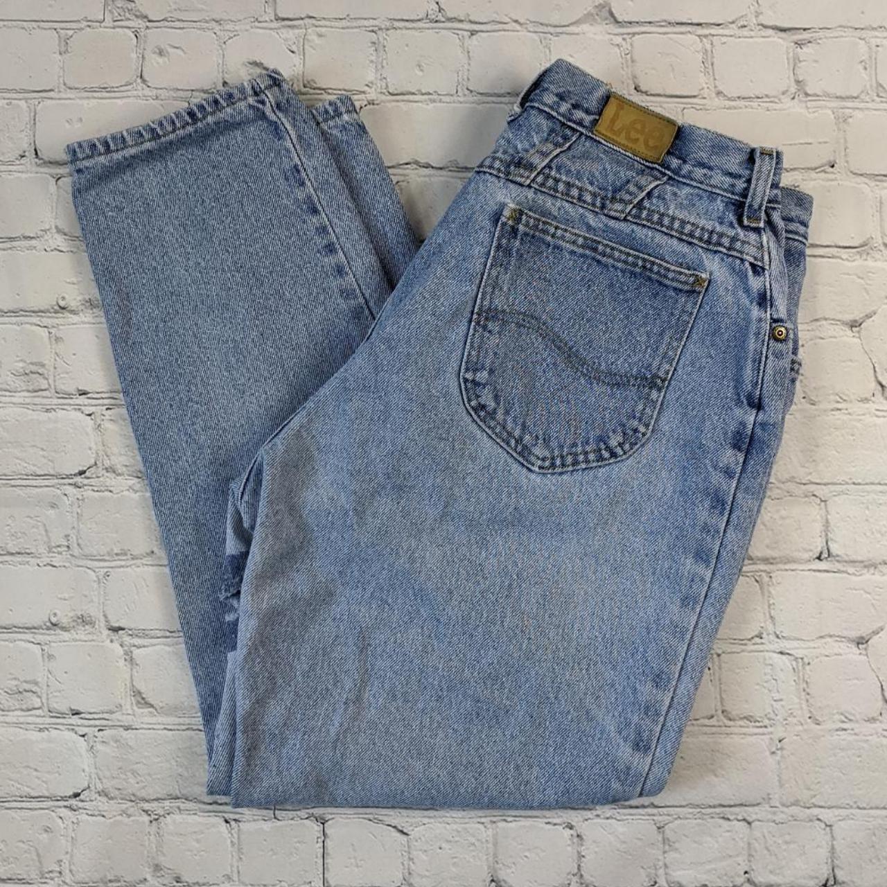lee high rise jeans