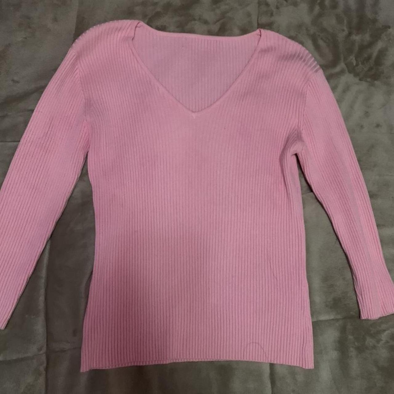 Coquette aesthetic light pink sweater💌 perfect for... - Depop