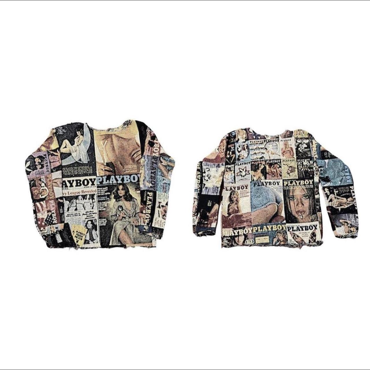 Playboy Tapestry Sweater. Made for MEN AND WOMEN. DM... Depop