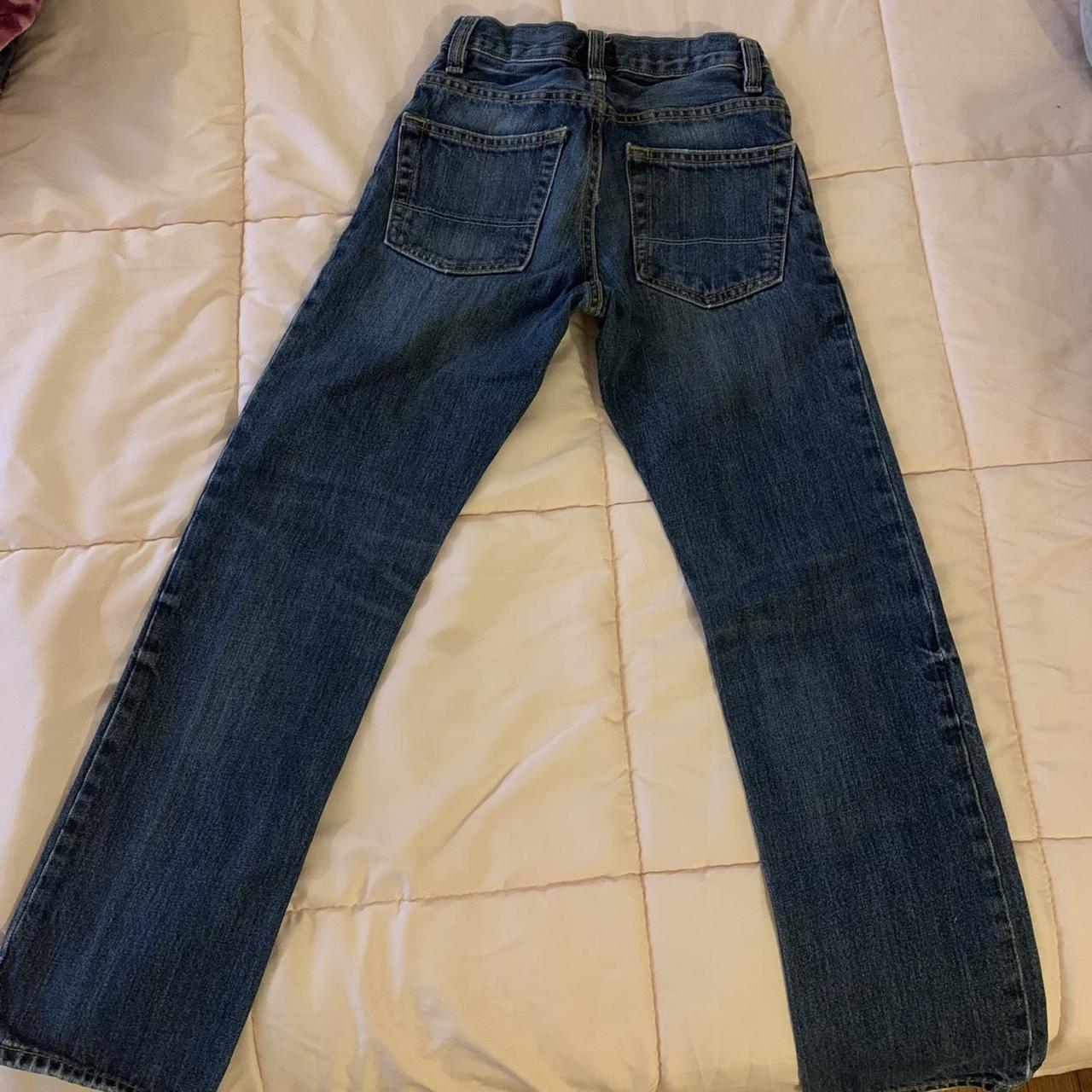 Gap kid jeans size 12 waist 22” rise 10” hips... Depop