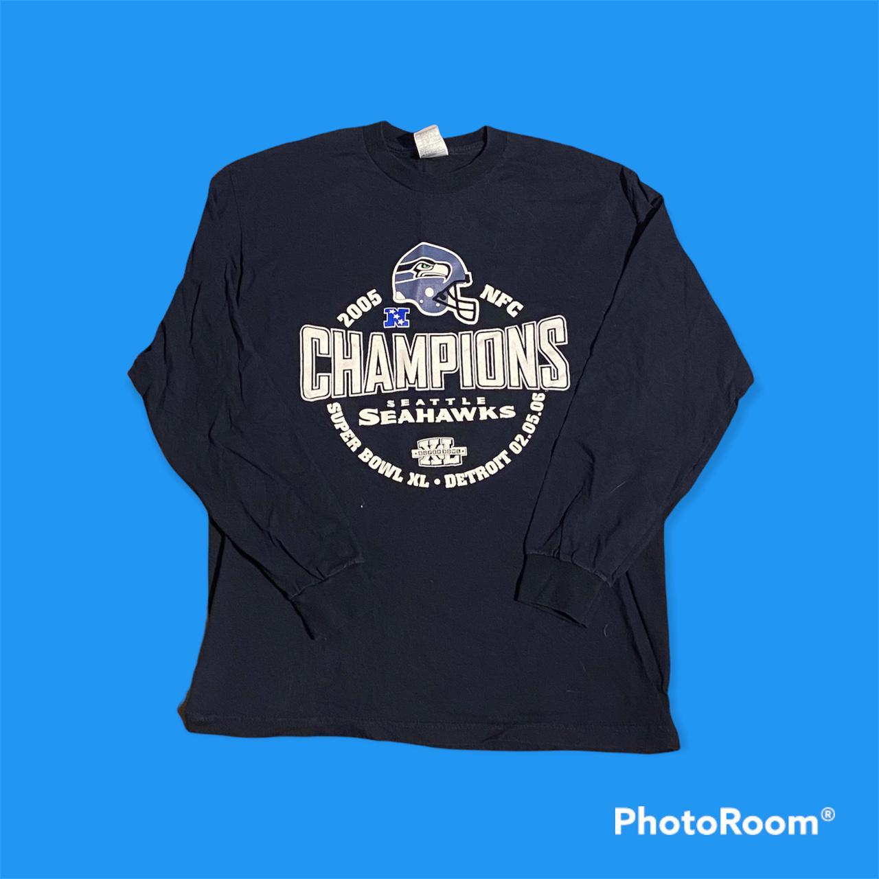 2005 NFC champions Seattle Seahawks long sleeve