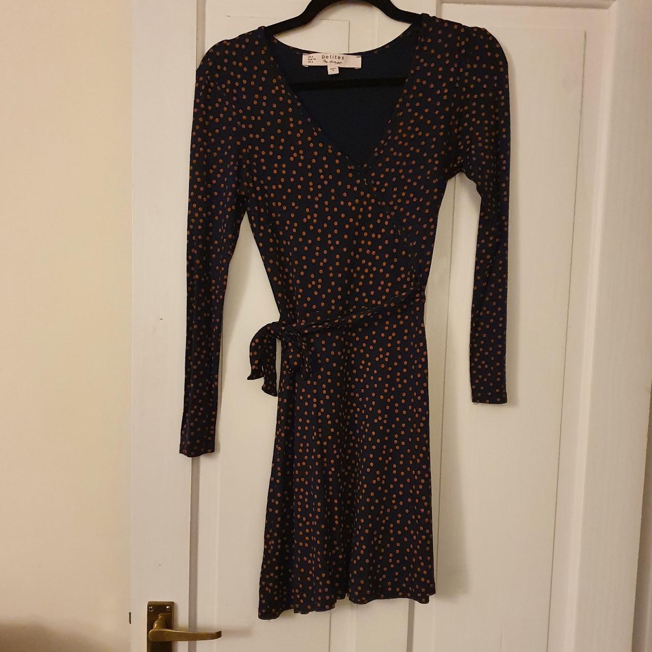 Miss selfridge navy outlet dress