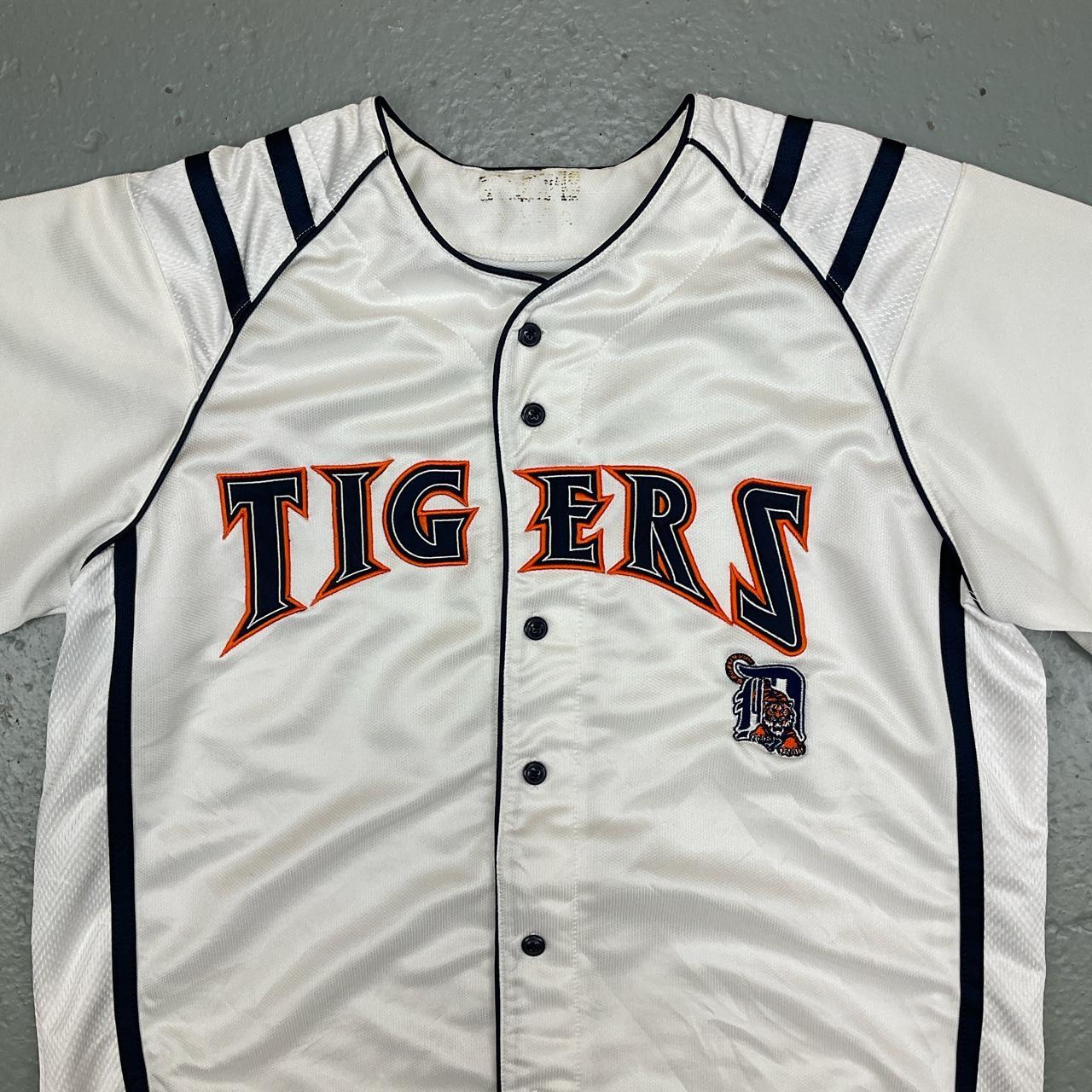 Detroit Tigers Y2K MBL Baseball Jersey Athletic Gear - Depop