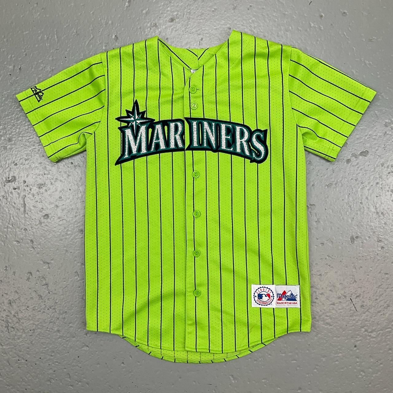 Vintage 90's Seattle Mariners baseball jersey. Super - Depop