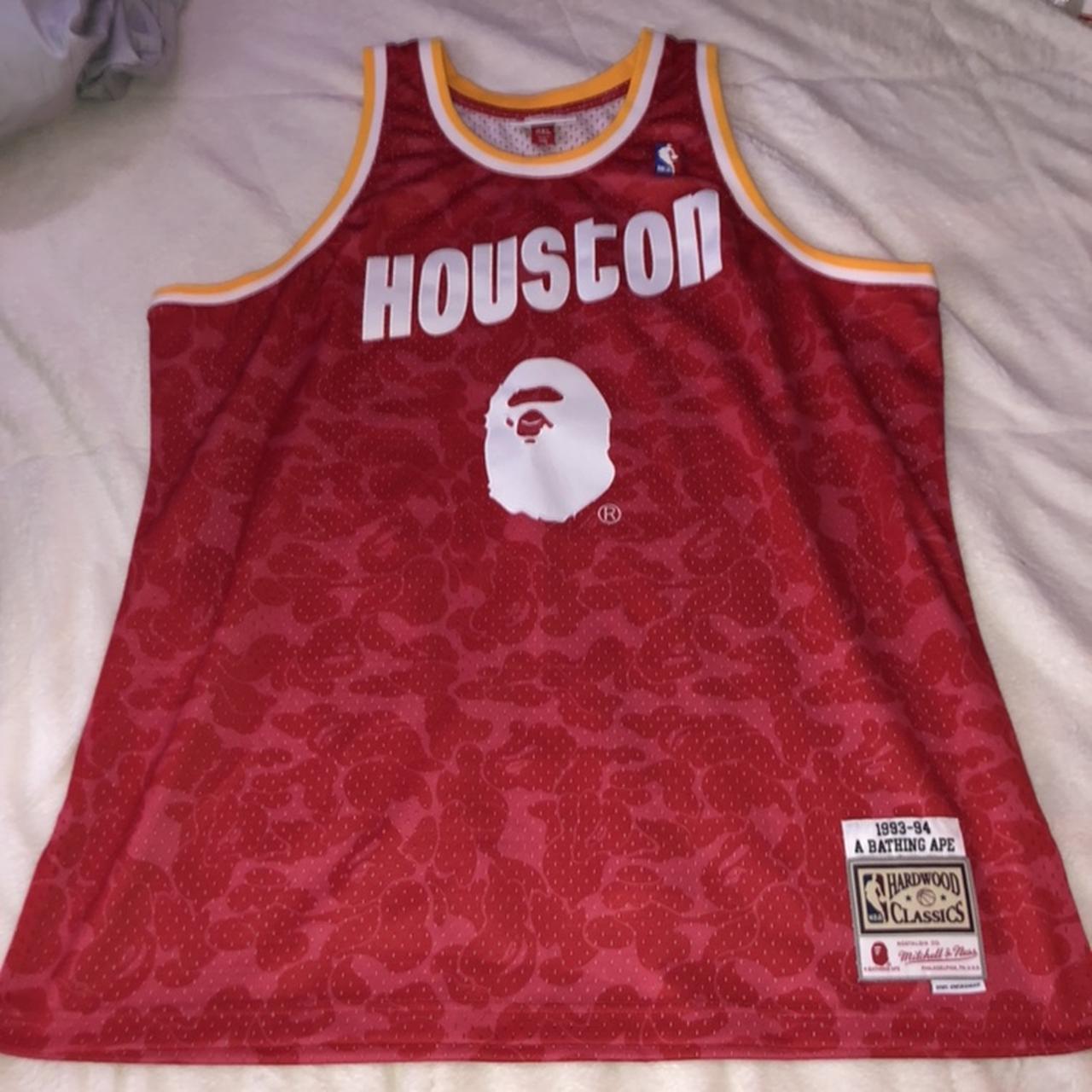 Mitchell & Ness, Other, Mitchell Ness X Bape Rockets Jersey