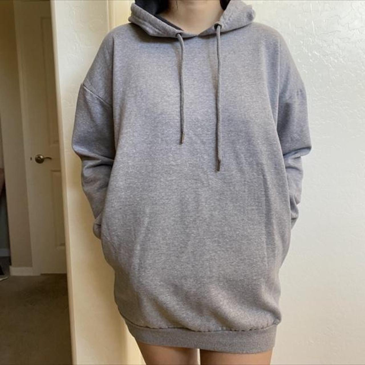 Product Image 1 - oversized grey hoodie dress

tag says