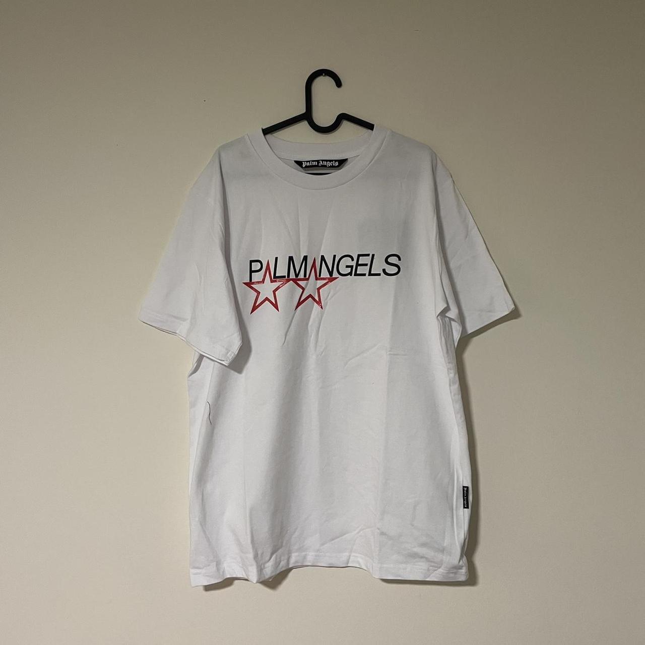 Palm angels butterfly cheap tee white