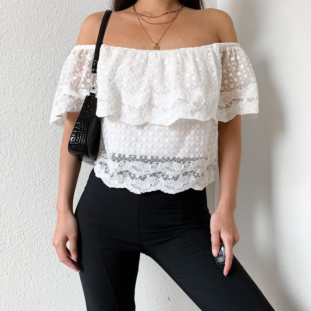 Product Image 3 - White Lace Top
Off The