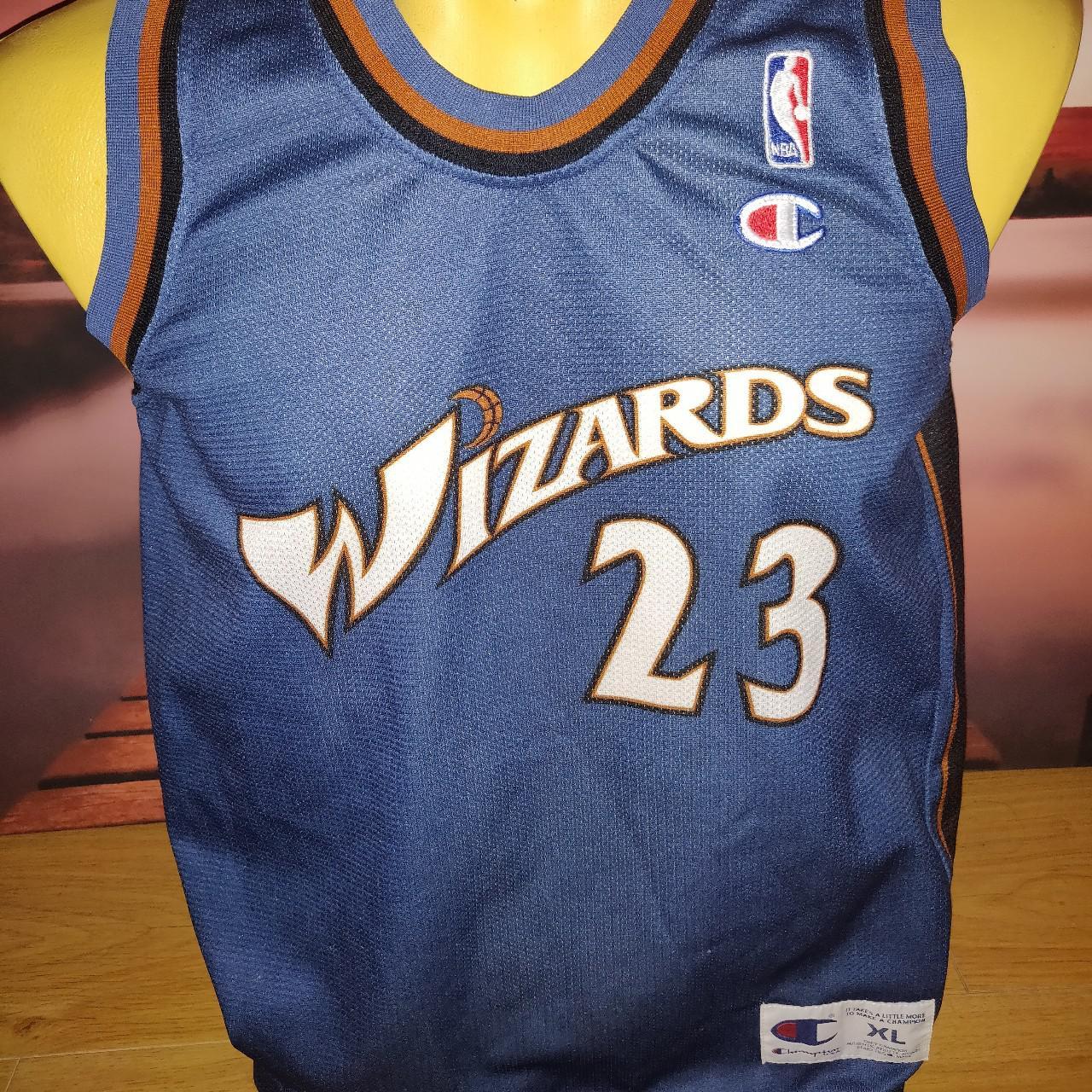 Michael Jordan Washington Wizards Basketball Jersey...