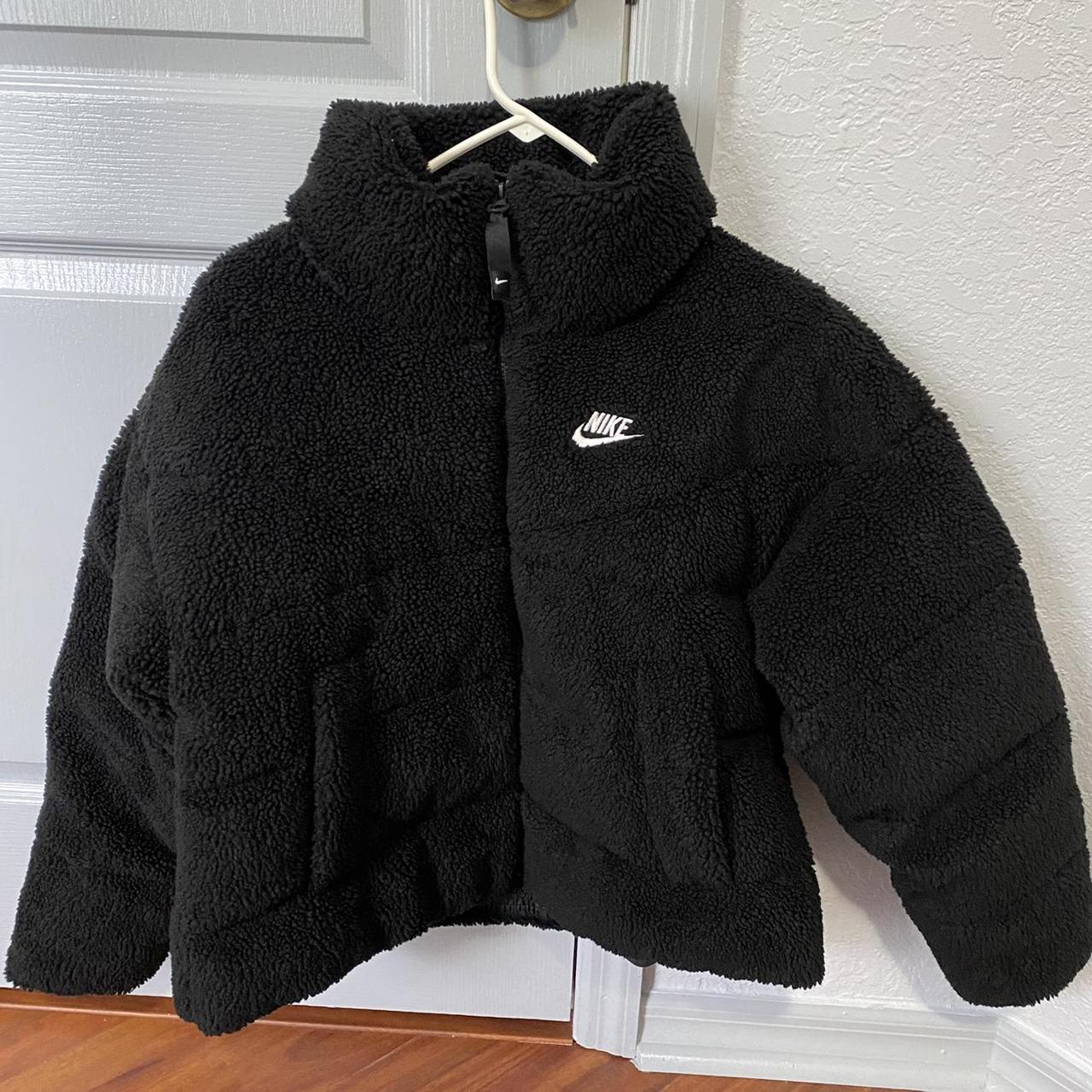 nike teddy coat