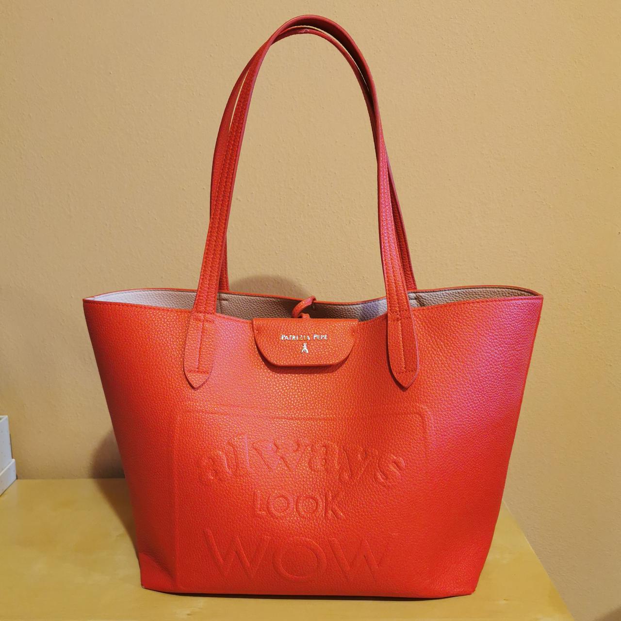 Borsa Patrizia Pepe❣️, Esterno rosso❤️ e interno