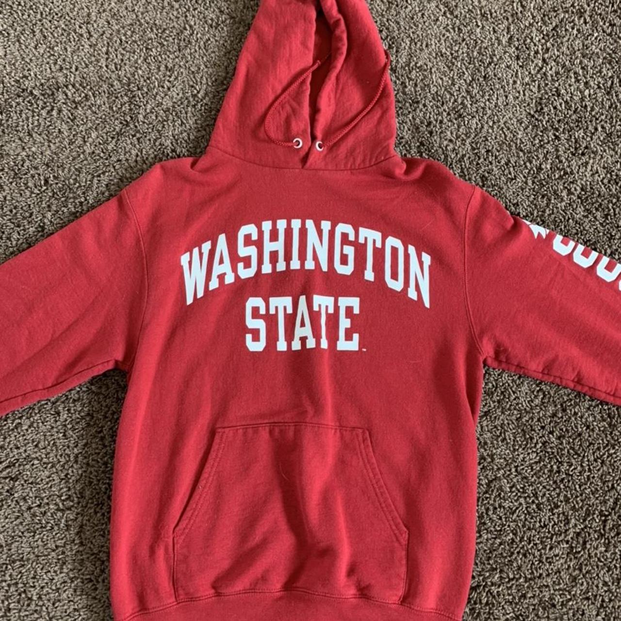 Small champion Washington State University hoodie... - Depop