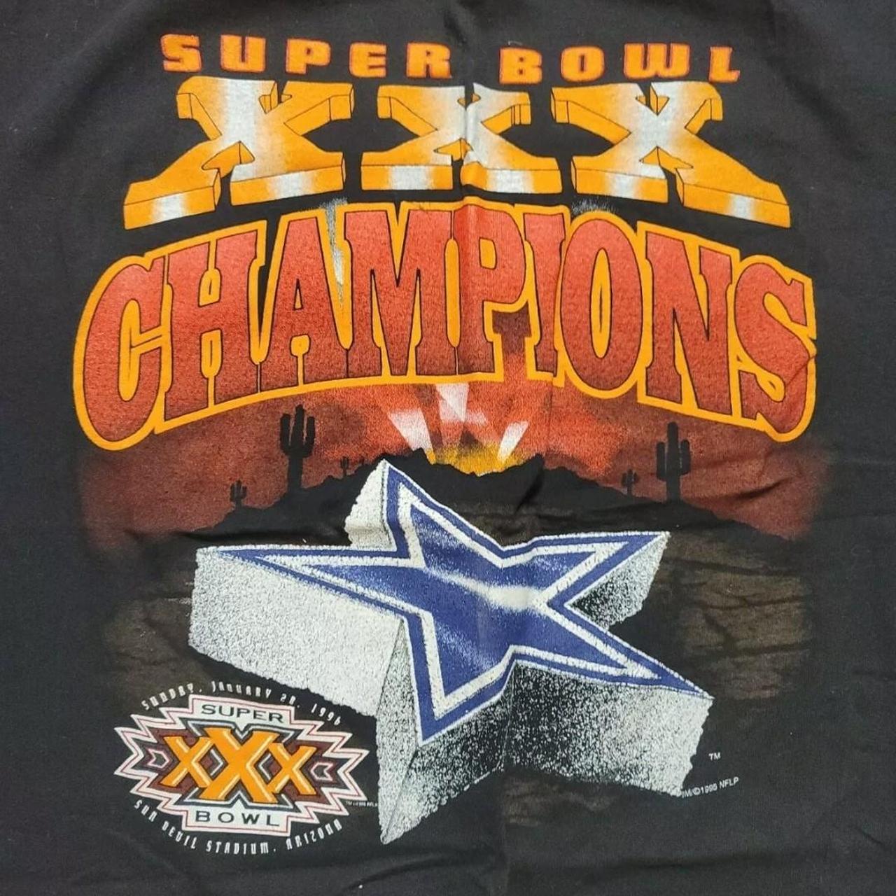 Vintage 1995 Dallas Cowboys Super Bowl Champions - Depop