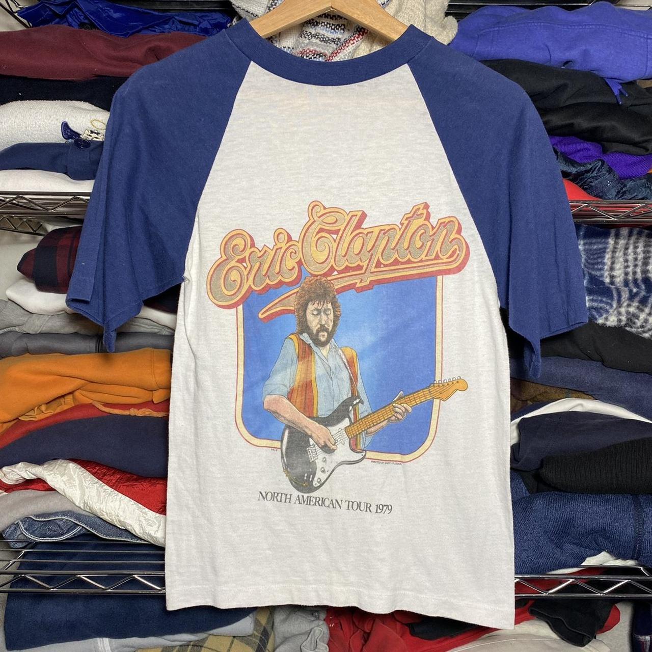 VintageラグランEric Clapton U.S TOUR Tシャツ harpoonharry.com