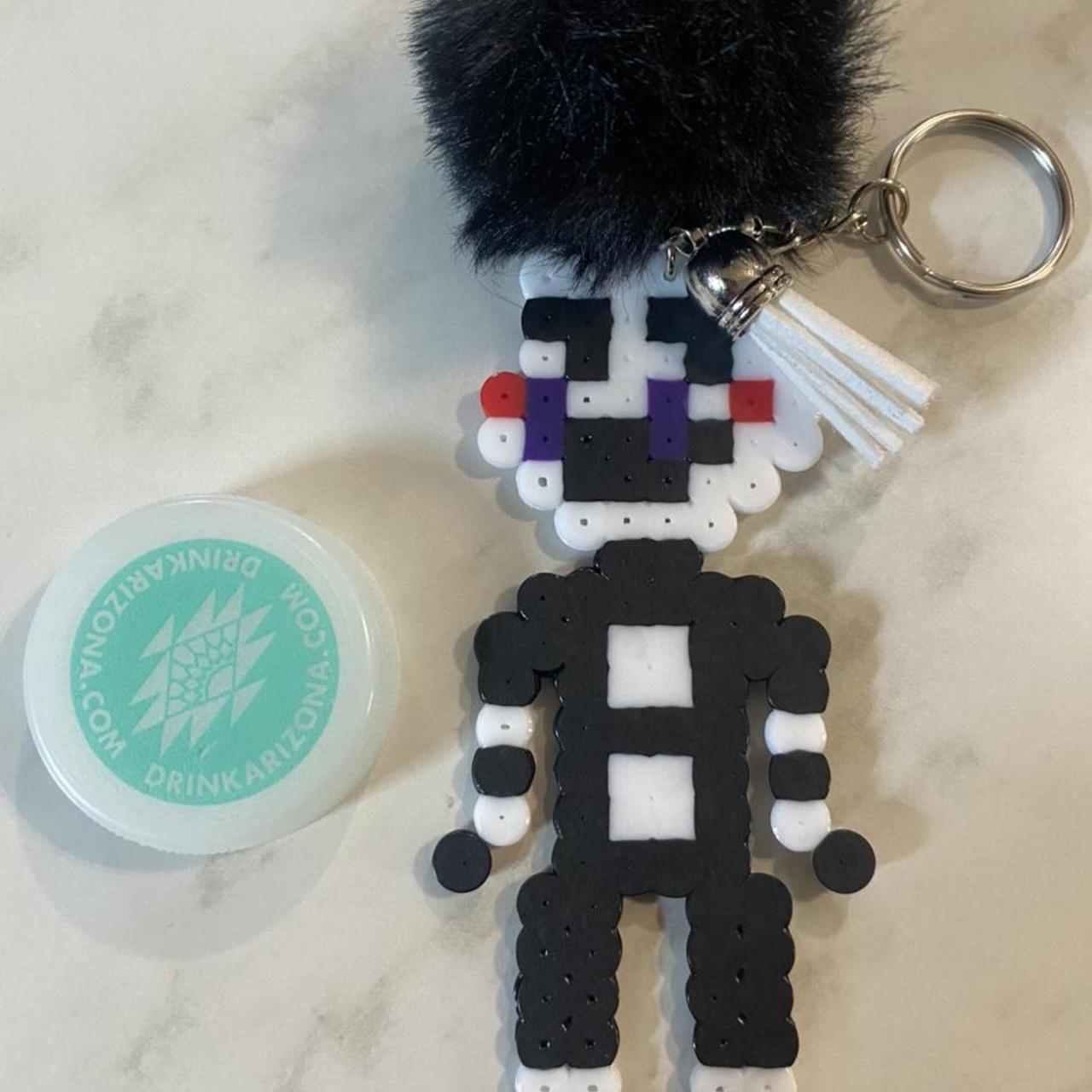 FNaF Movie Marionette The Puppet Perler Keychain