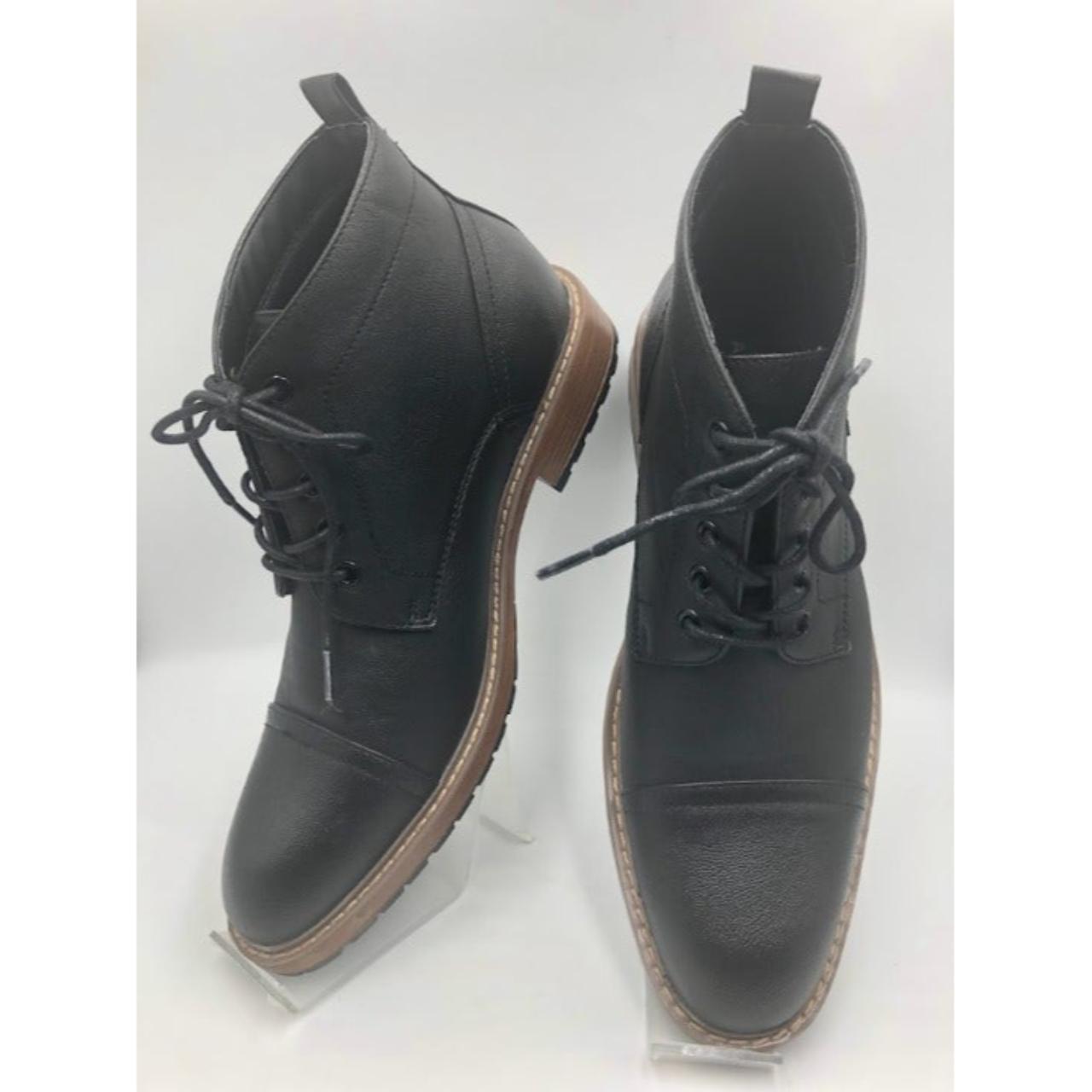 Perry Ellis Men's Black Boots | Depop