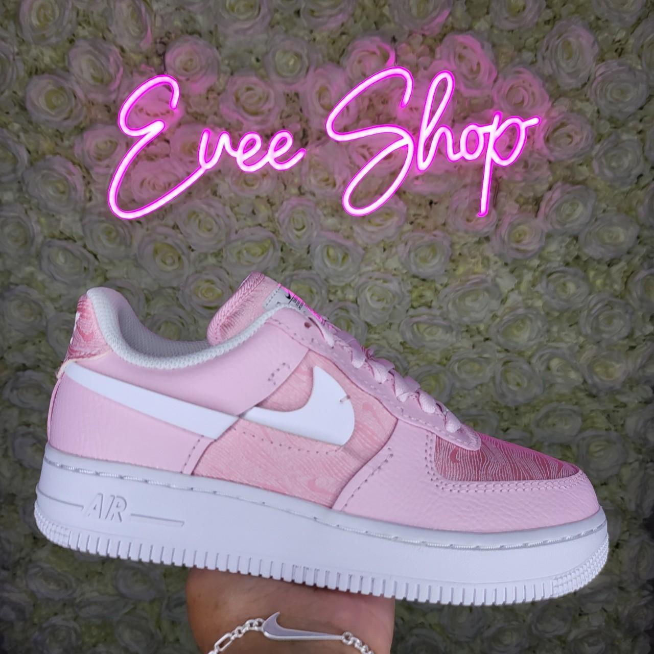 nike air force pink high tops