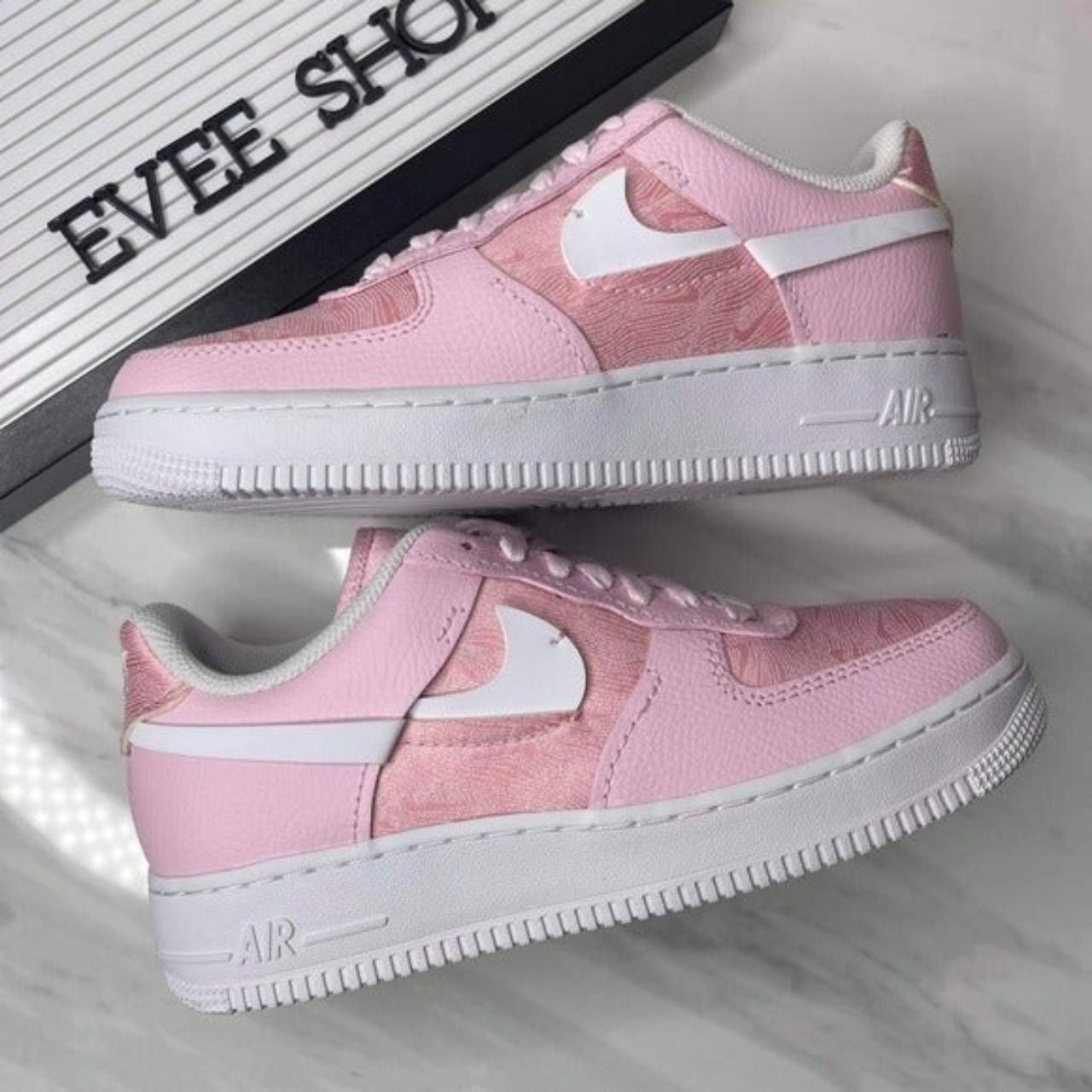 Nike Air Force - Pink Exclusive UK Release -... - Depop