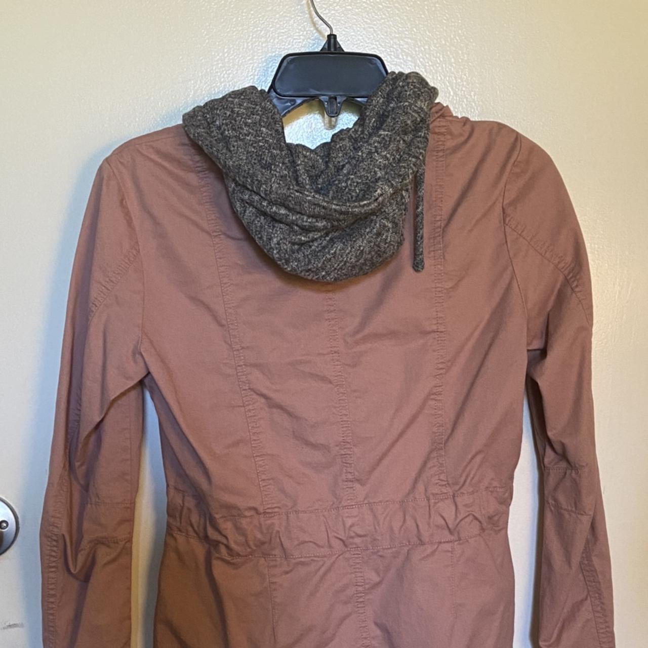 Barely used pink light jacket xs lightjacket long Depop